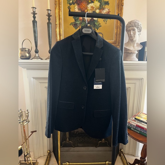 Topman Tweed Blazer Small - Picture 1 of 8